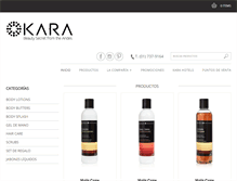 Tablet Screenshot of karanaturalproducts.com